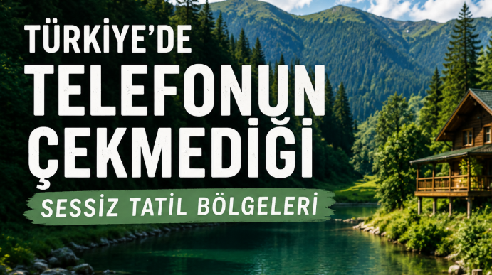 Türkiye’de Telefonun Çekmediği Sessiz Tatil Bölgeleri