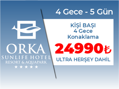 Orka Sunlife 10-14 Temmuz