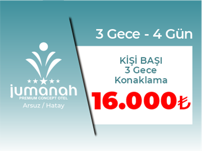 Jumanah 28-31 Mayıs (Bayram Özel)