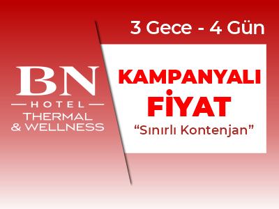 BN Termal Otel 29 Ekim-1 Kasım