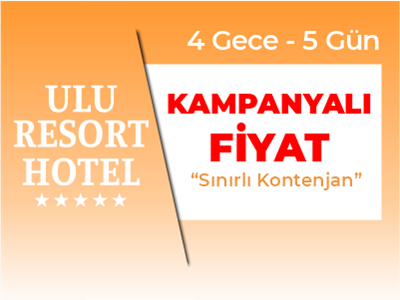 Ulu Resort 30 Ağu-3 Eyl